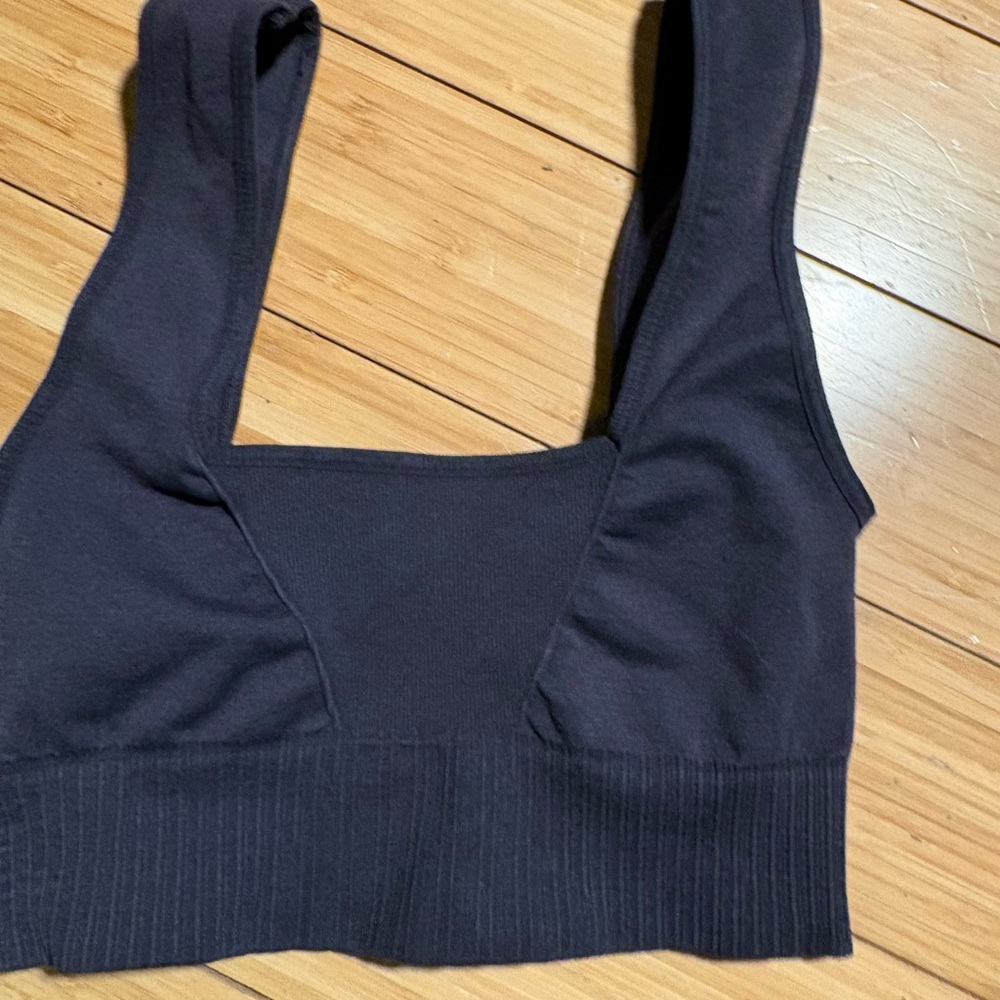 FP Movement by Free People Charcoal Sports Bra